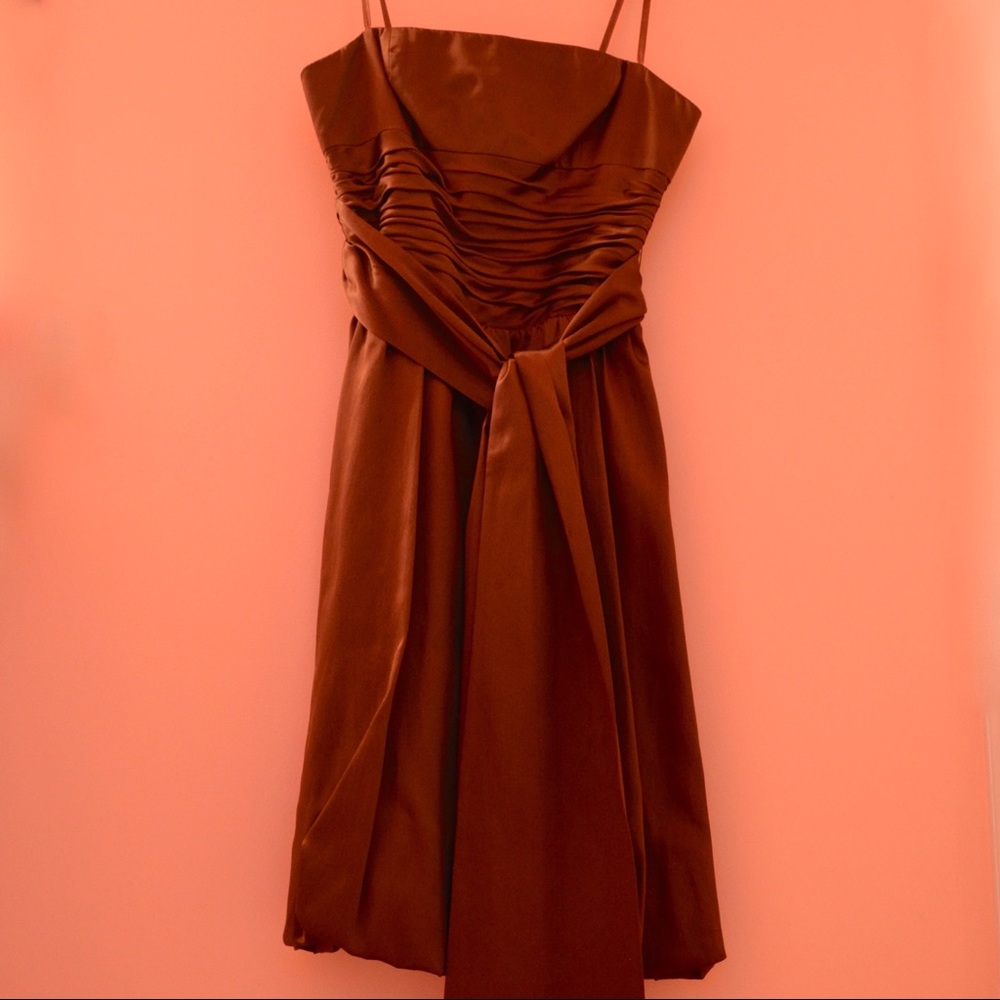 Strapless BCBG MaxAzrai Dress. - Picture 2 of 3